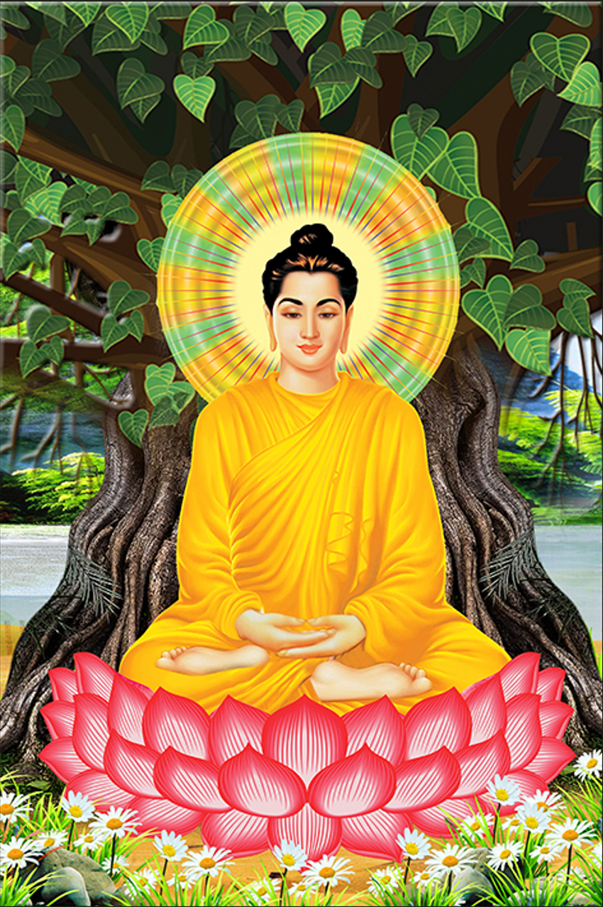 Tranh Bổn Sư Thích Ca Mâu Ni Phật